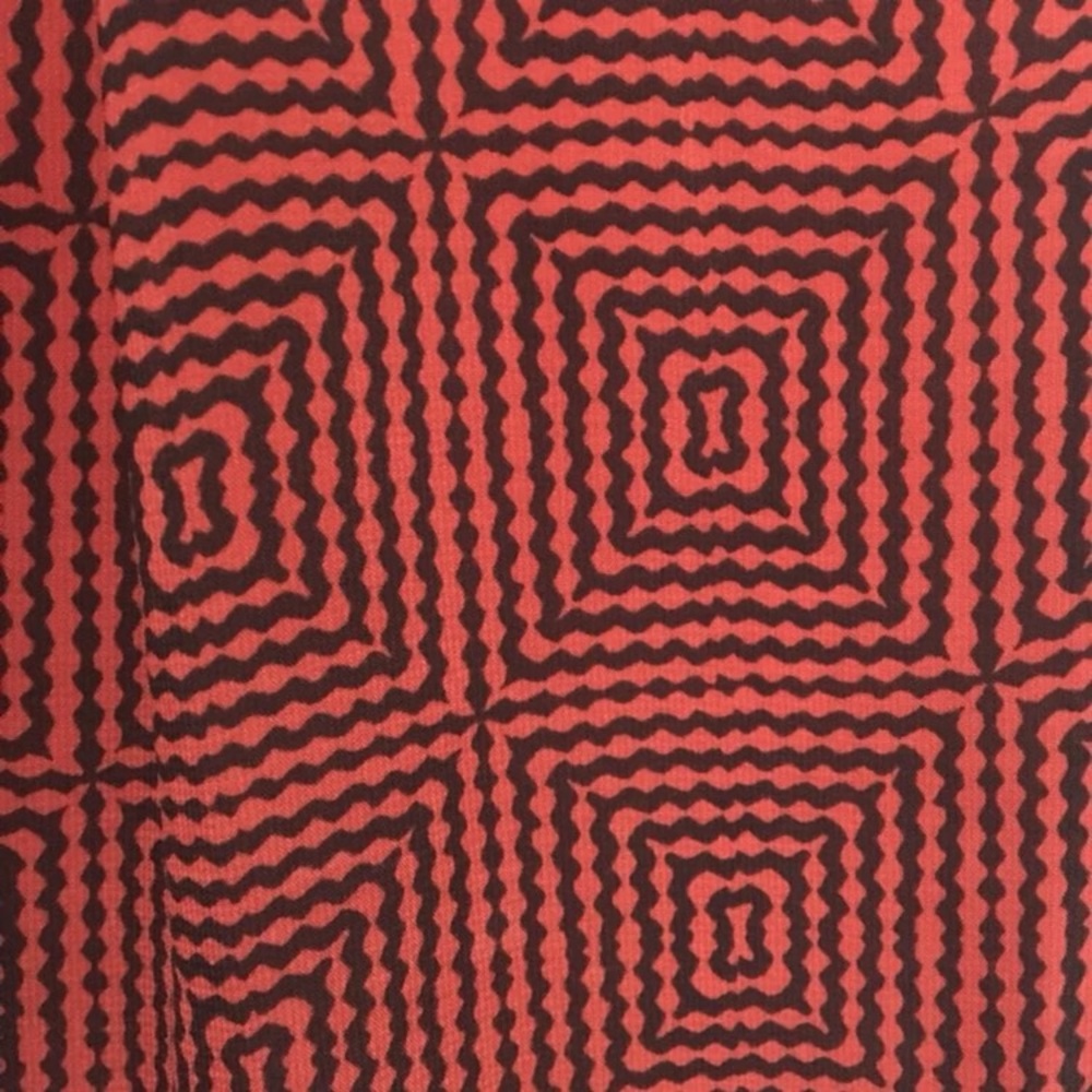 Orange Pattern Dress - Picture 3 of 3